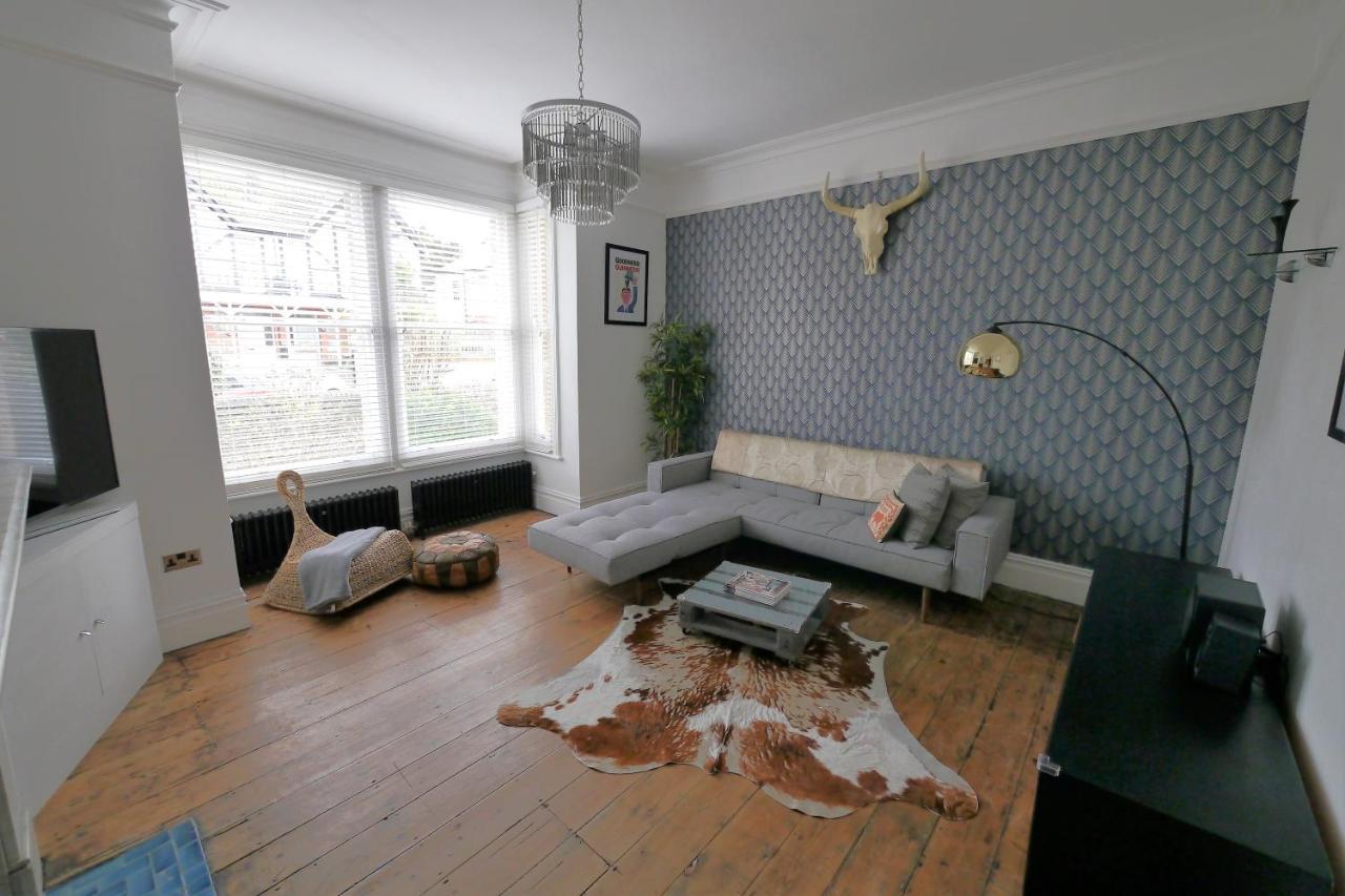 Quirky Spacious Ground Floor Victorian Garden Flat Worthing Bagian luar foto